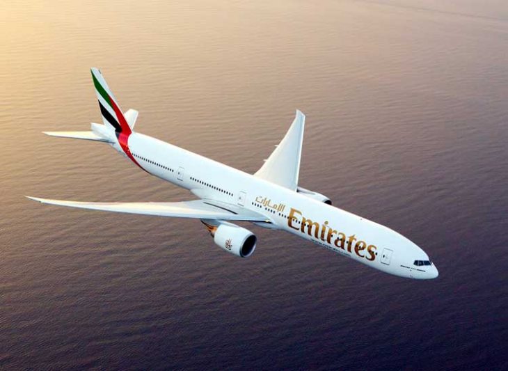 Emirates Boeing 777.