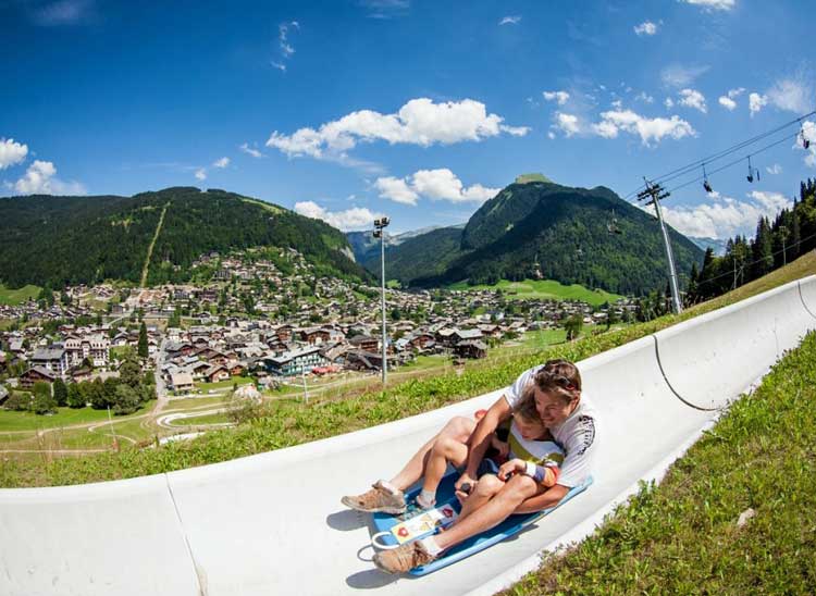 Morzine is fun in the summer too.