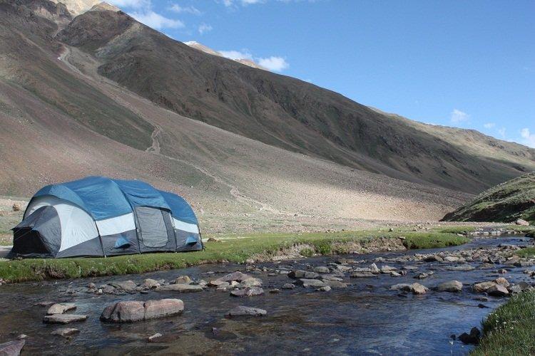 Chandertal Lake Camping