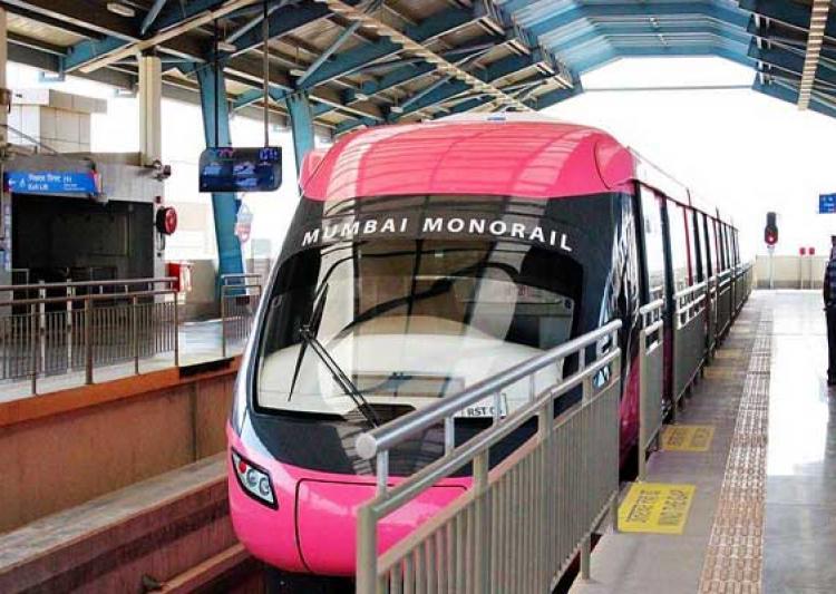 Mumbai Monorails in India.