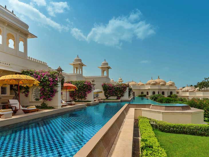 Oberoi Rajvilas in Jaipur.