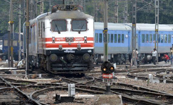 Indian Semi High Speed Train.