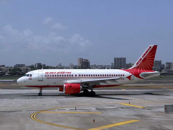 An Air India plane that actually made it to Mumbai.