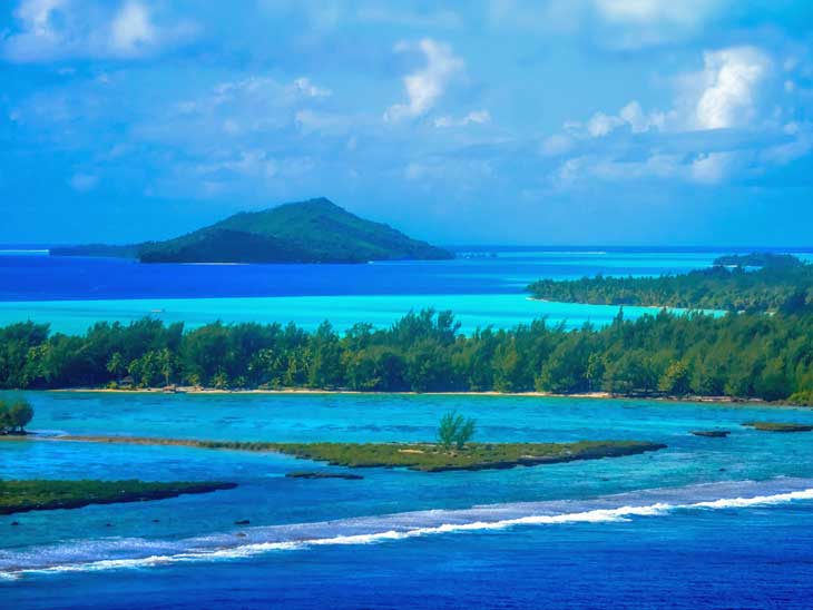 Bora Bora aerial