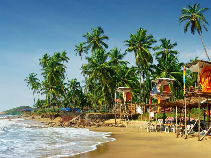 Goa´s idyllic beaches are world famous.