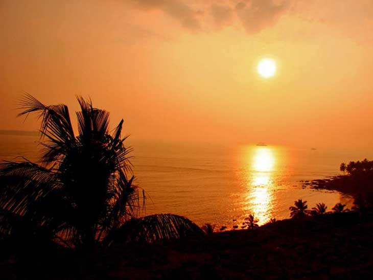 Sunset at Reis Magos Fort in Goa.